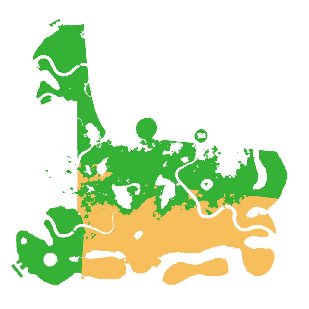 Biome Rust Map: Procedural Map, Size: 4000, Seed: 19811202