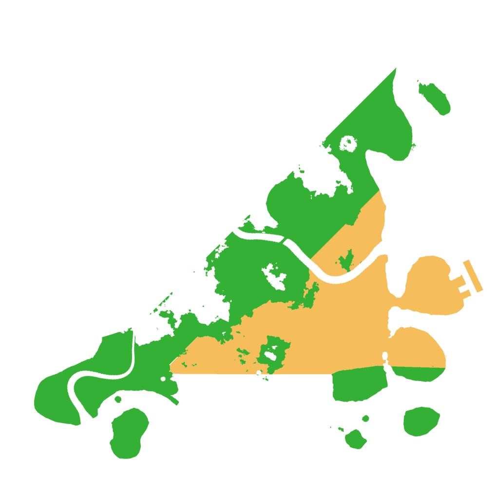 Biome Rust Map: Procedural Map, Size: 3000, Seed: 469979736