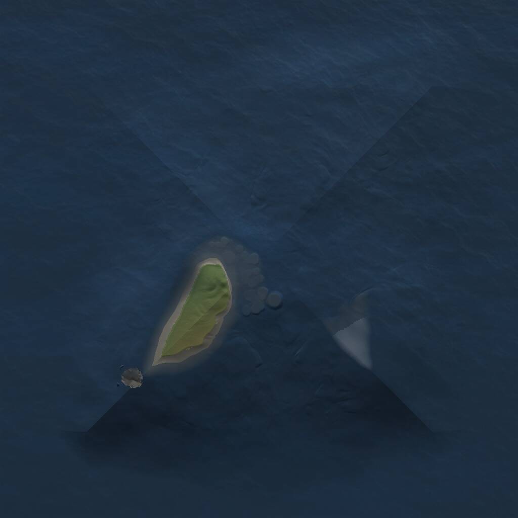 Rust Map: Procedural Map, Size: 1000, Seed: 571454299, 1 Monuments