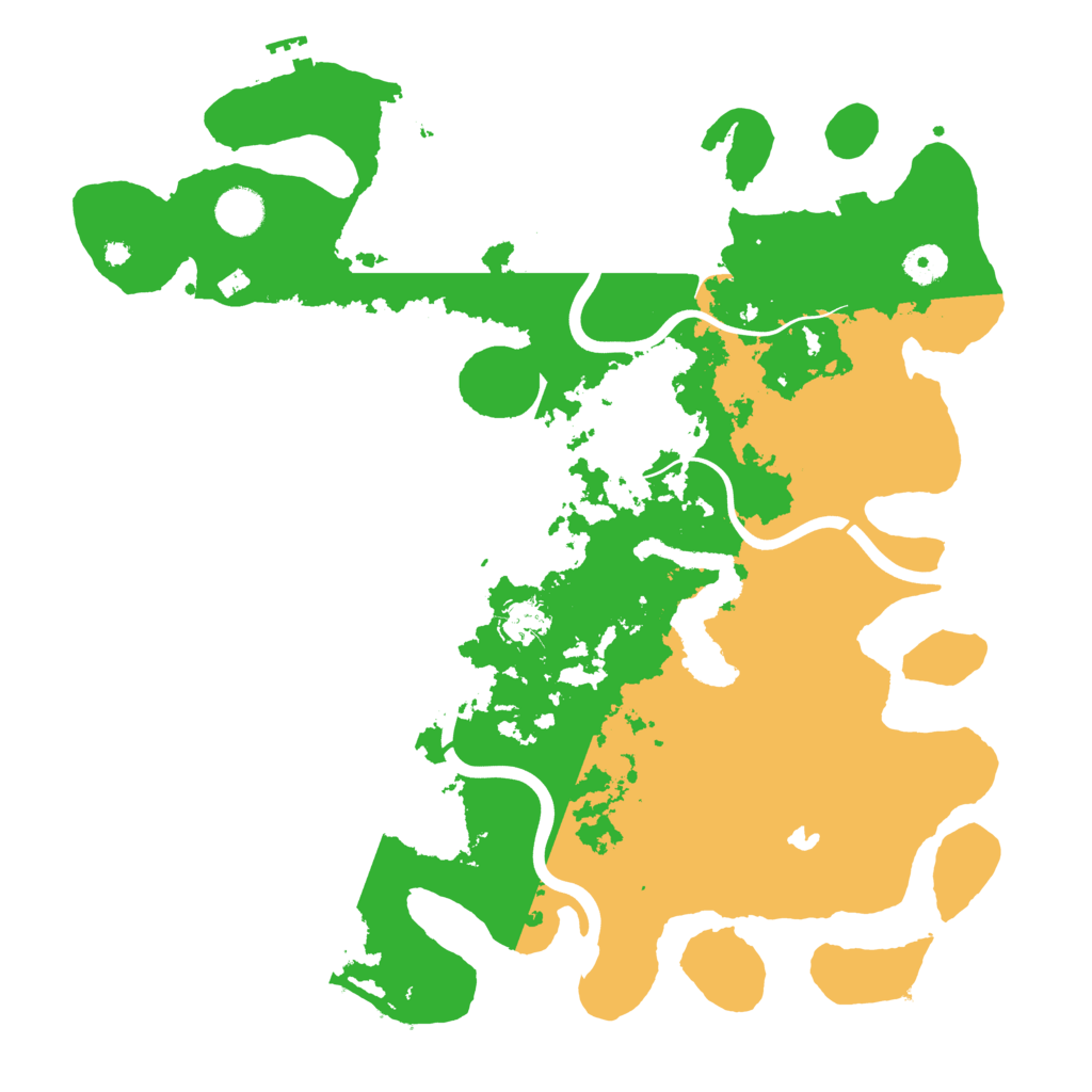 Biome Rust Map: Procedural Map, Size: 4000, Seed: 1568395083