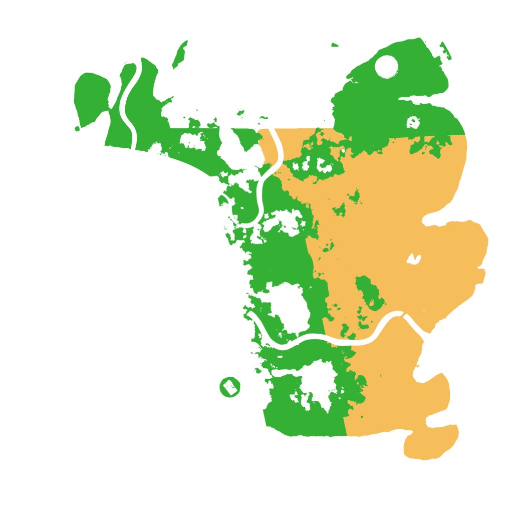 Biome Rust Map: Procedural Map, Size: 4000, Seed: 9482