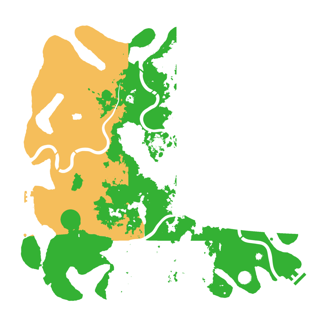 Biome Rust Map: Procedural Map, Size: 4250, Seed: 311547729
