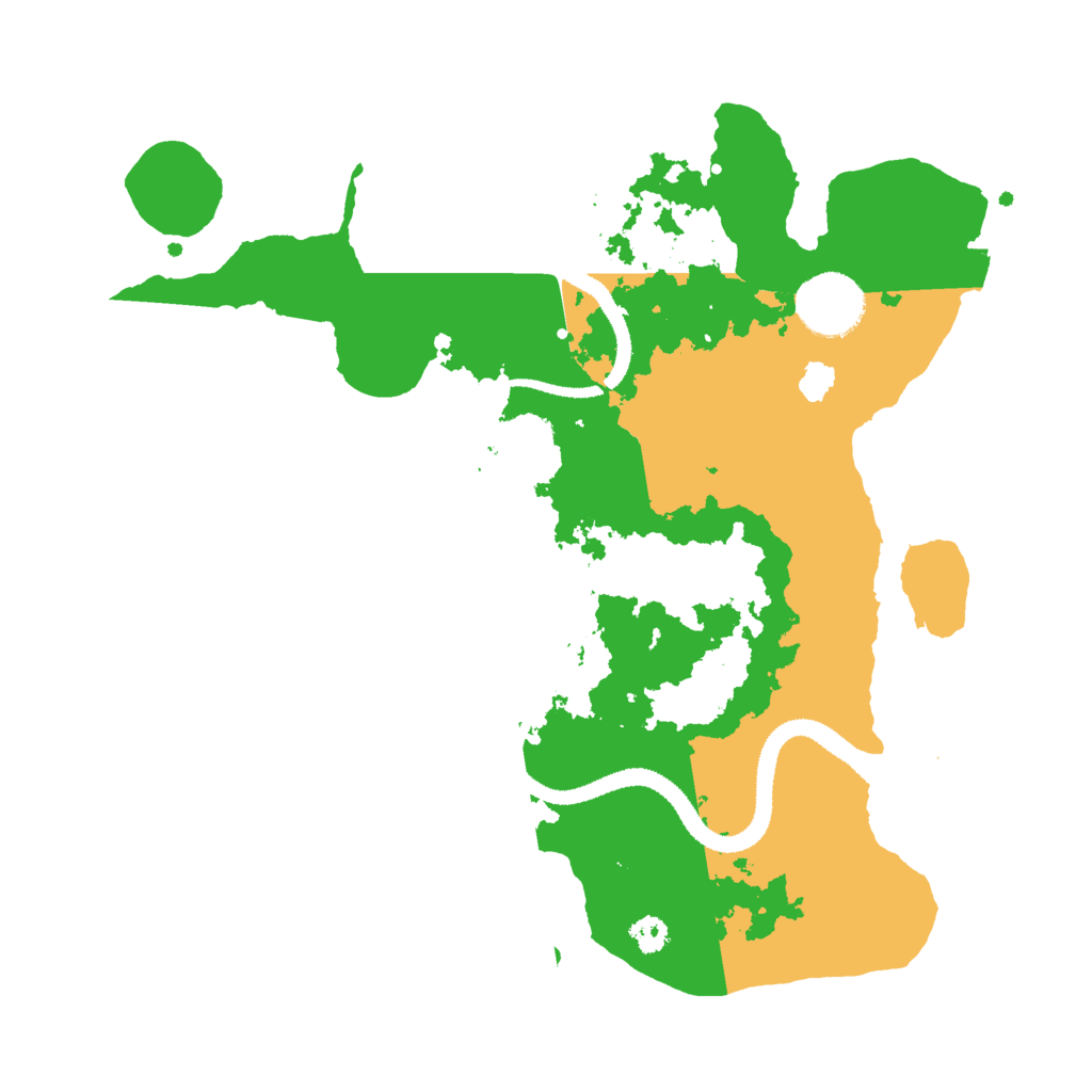 Biome Rust Map: Procedural Map, Size: 3000, Seed: 325568