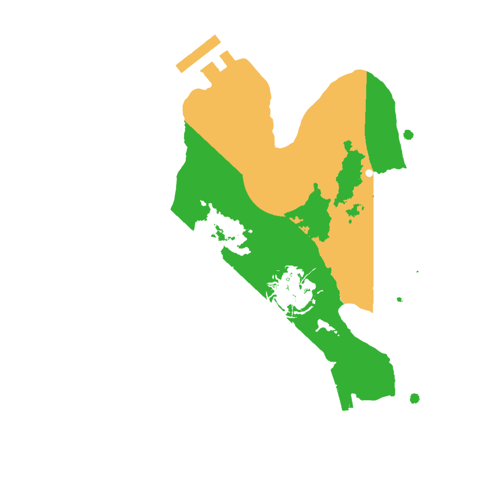Biome Rust Map: Procedural Map, Size: 2000, Seed: 452623857