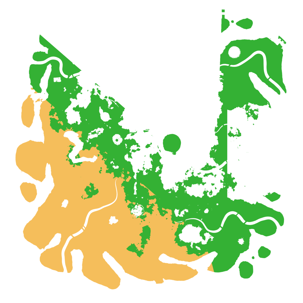 Biome Rust Map: Procedural Map, Size: 4500, Seed: 1777981989