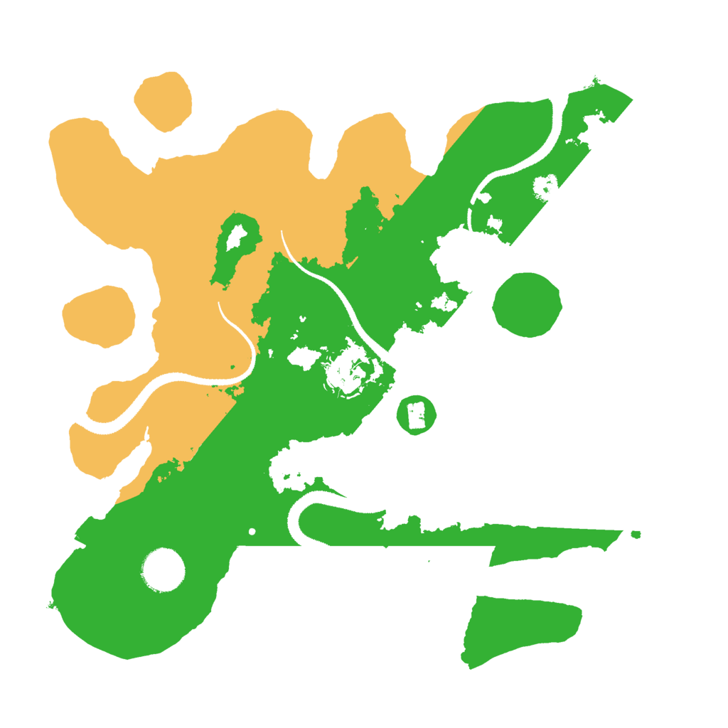Biome Rust Map: Procedural Map, Size: 3000, Seed: 405