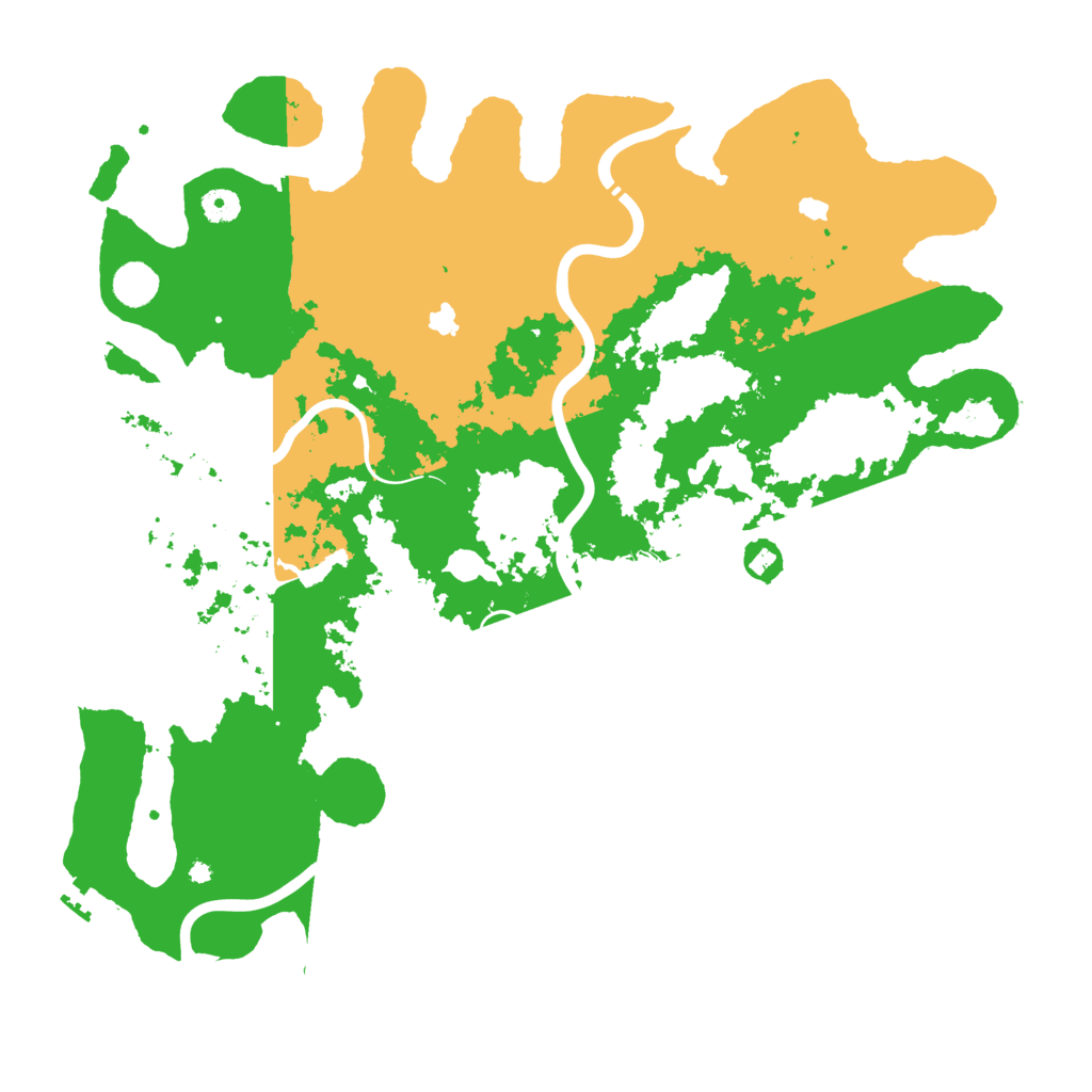 Biome Rust Map: Procedural Map, Size: 4500, Seed: 808717048