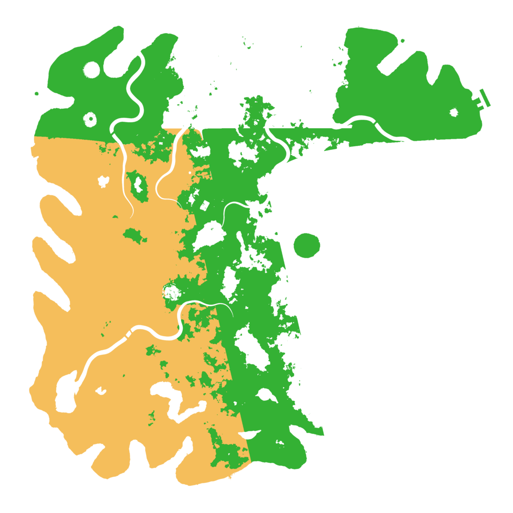 Biome Rust Map: Procedural Map, Size: 5500, Seed: 11223