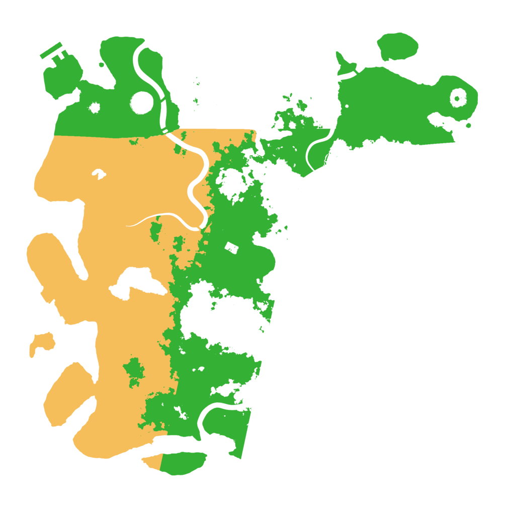 Biome Rust Map: Procedural Map, Size: 4250, Seed: 25098