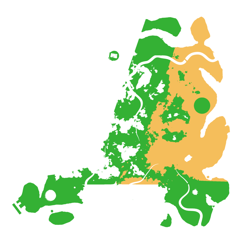 Biome Rust Map: Procedural Map, Size: 4000, Seed: 507324302