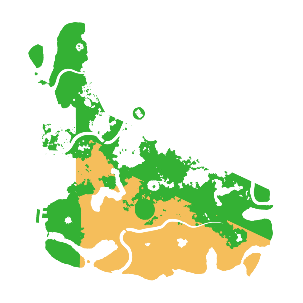 Biome Rust Map: Procedural Map, Size: 4000, Seed: 661897770