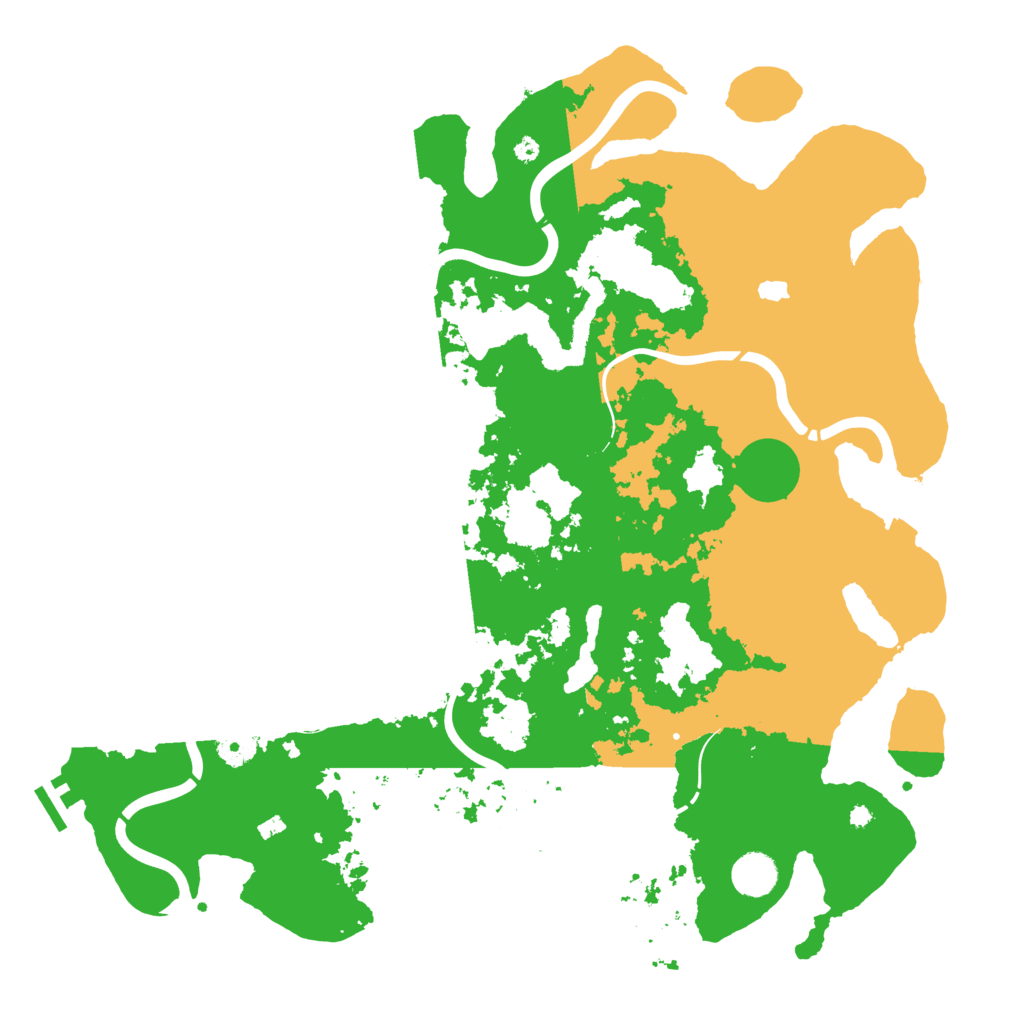 Biome Rust Map: Procedural Map, Size: 4250, Seed: 2044277363