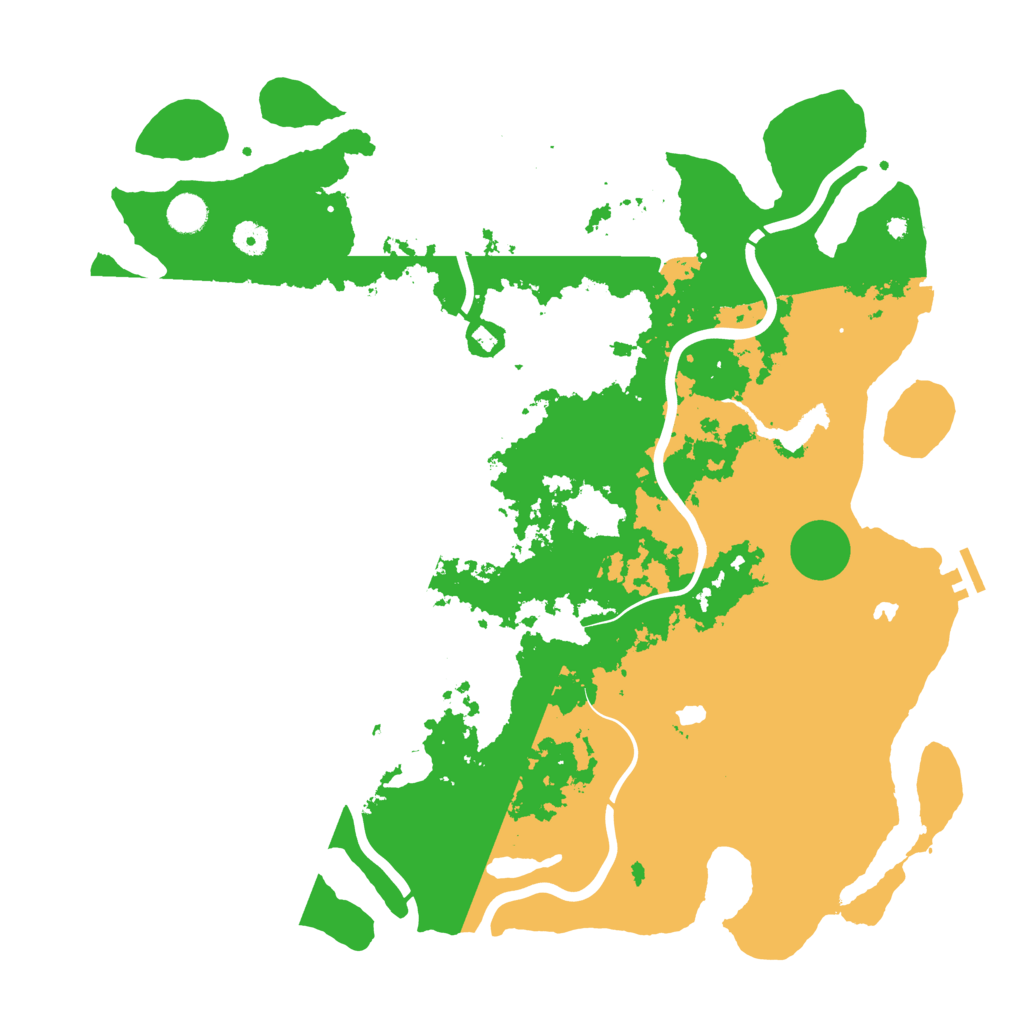 Biome Rust Map: Procedural Map, Size: 4500, Seed: 1275271702