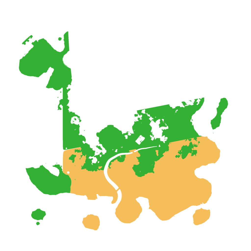 Biome Rust Map: Procedural Map, Size: 3000, Seed: 778747