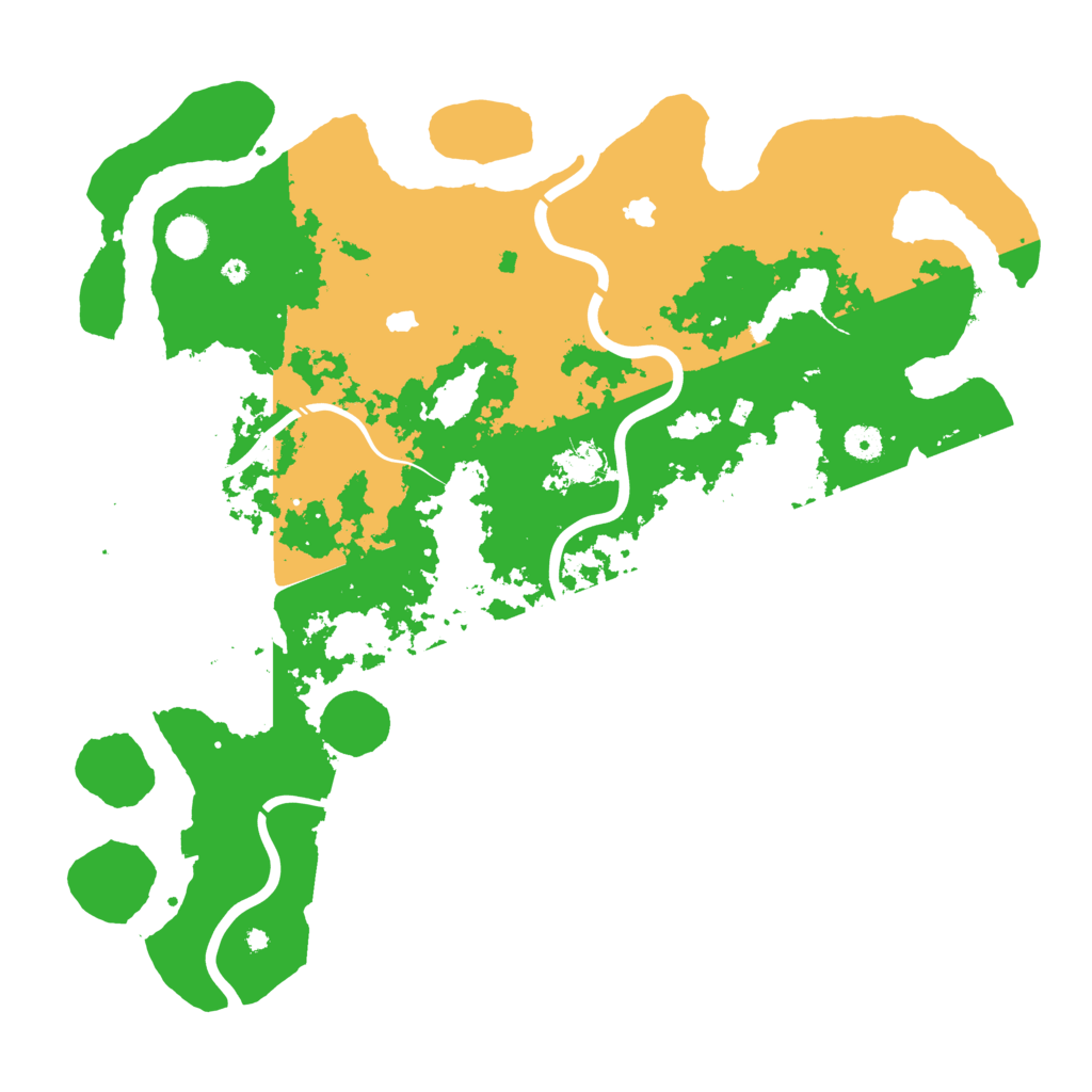 Biome Rust Map: Procedural Map, Size: 4500, Seed: 66151896