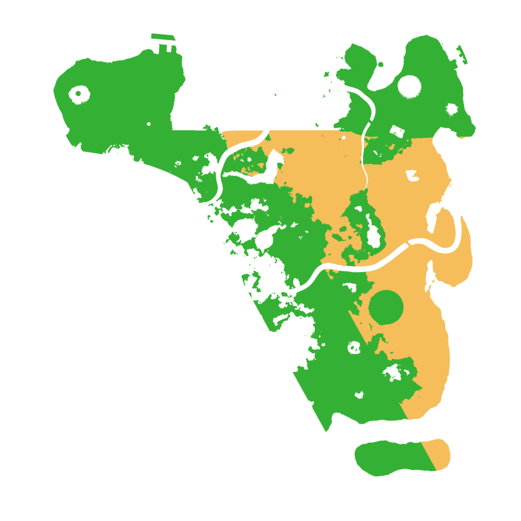 Biome Rust Map: Procedural Map, Size: 4000, Seed: 335790753