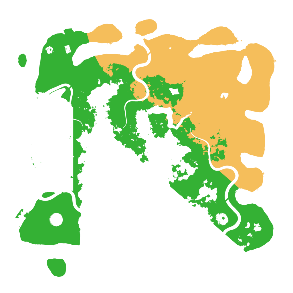 Biome Rust Map: Procedural Map, Size: 4000, Seed: 7237
