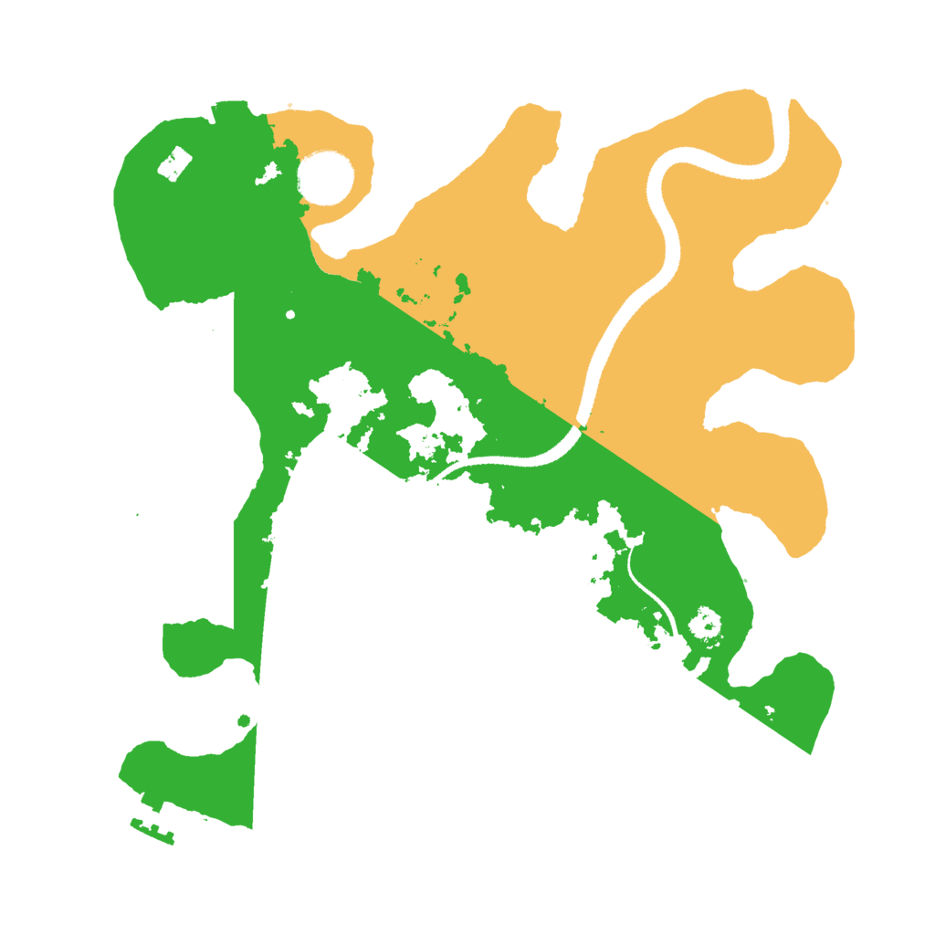 Biome Rust Map: Procedural Map, Size: 3000, Seed: 325059085