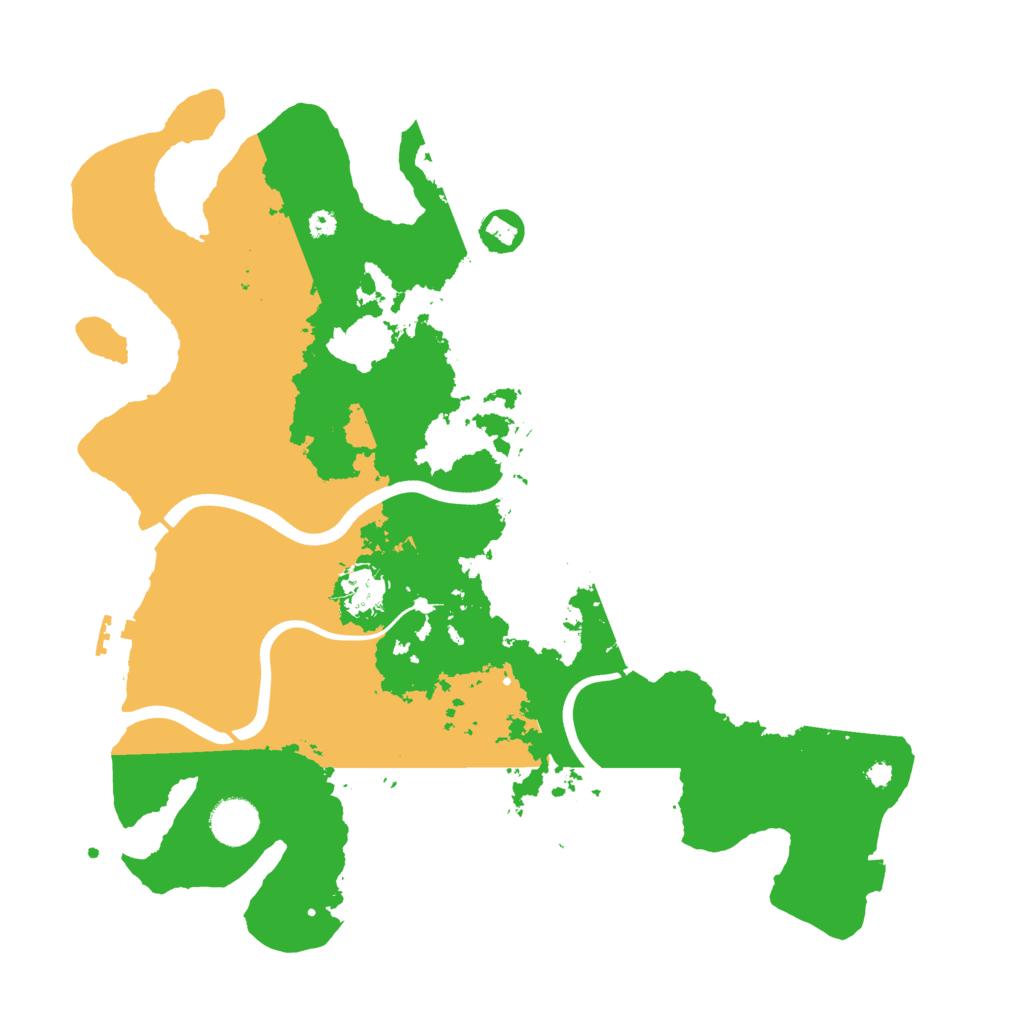 Biome Rust Map: Procedural Map, Size: 3750, Seed: 723577352