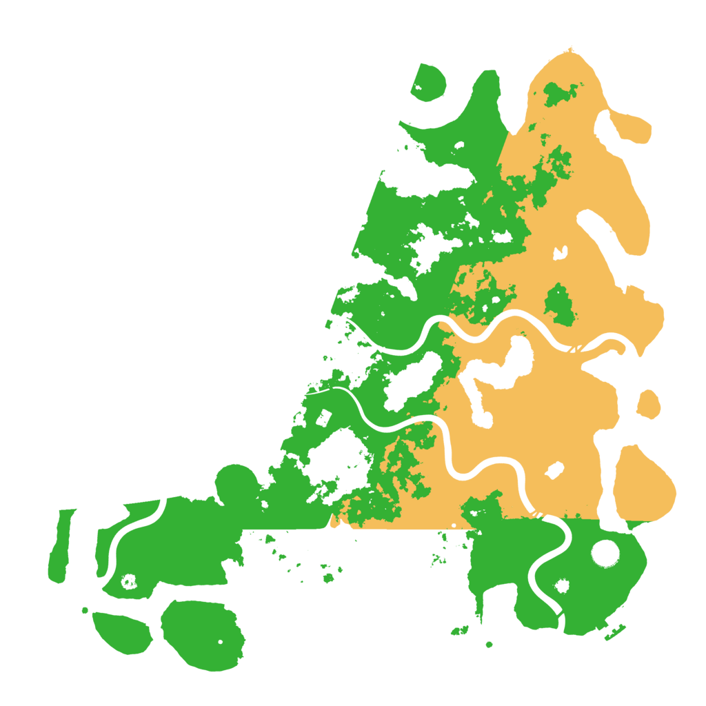 Biome Rust Map: Procedural Map, Size: 4500, Seed: 1425237739