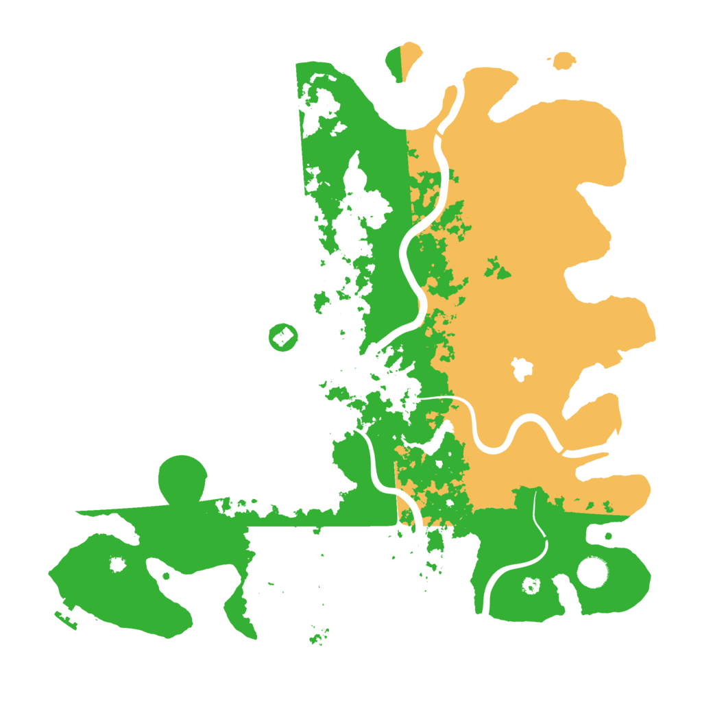Biome Rust Map: Procedural Map, Size: 4000, Seed: 1027185510