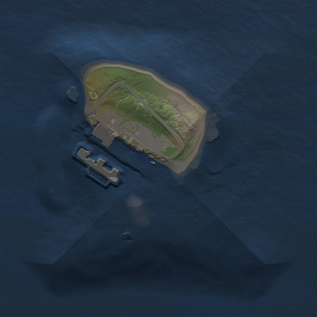 Rust Map: Procedural Map, Size: 1000, Seed: 228923458, 2 Monuments