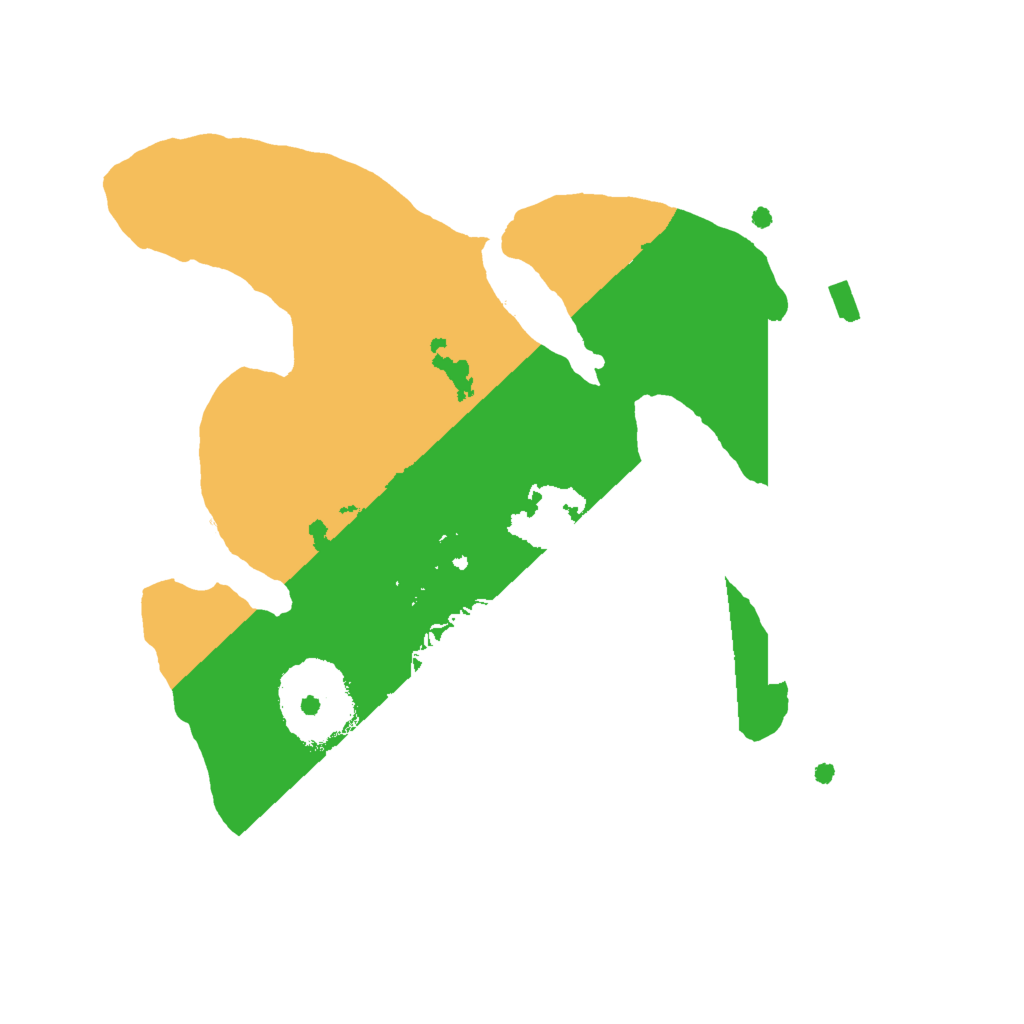 Biome Rust Map: Procedural Map, Size: 2000, Seed: 2131023873