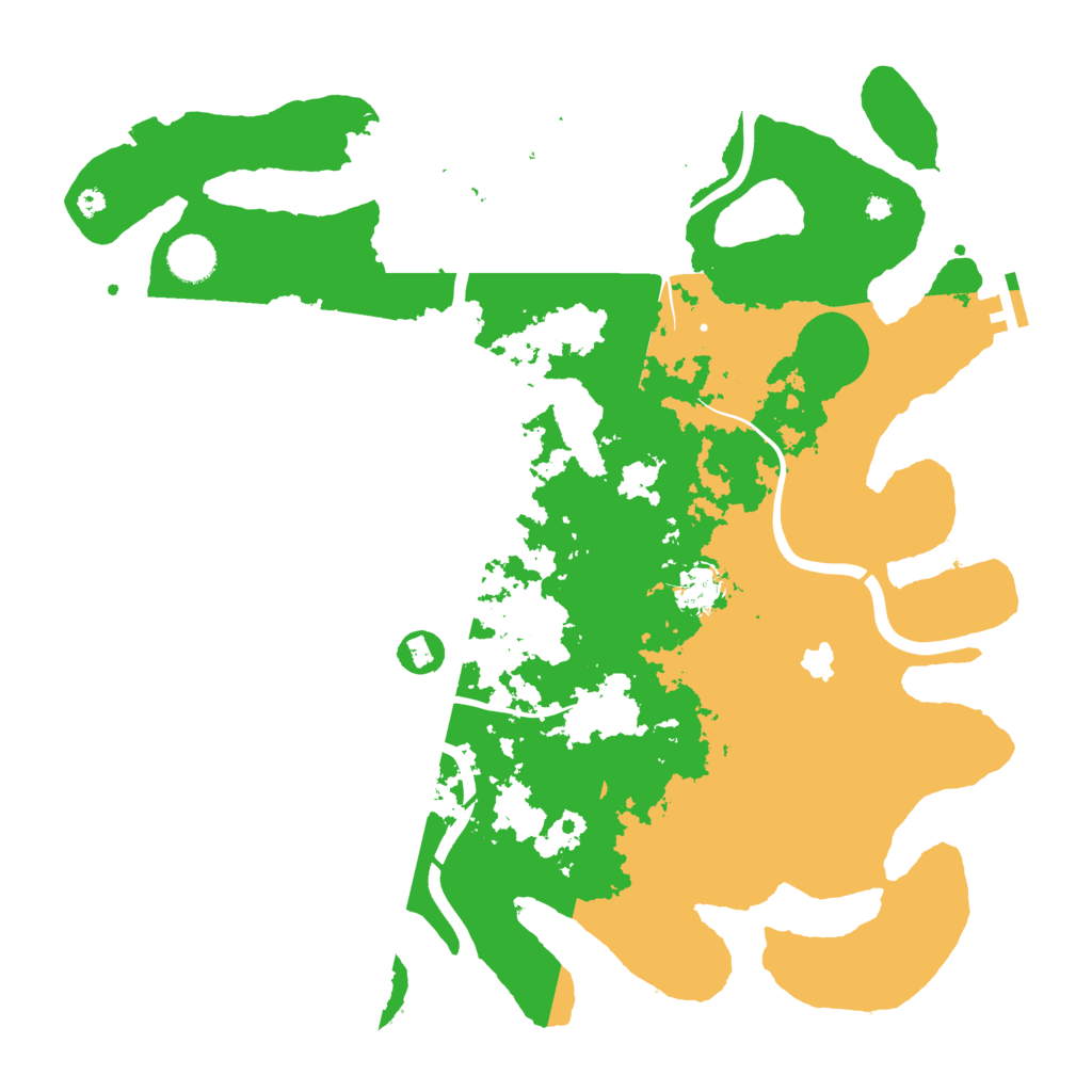 Biome Rust Map: Procedural Map, Size: 4000, Seed: 36726705