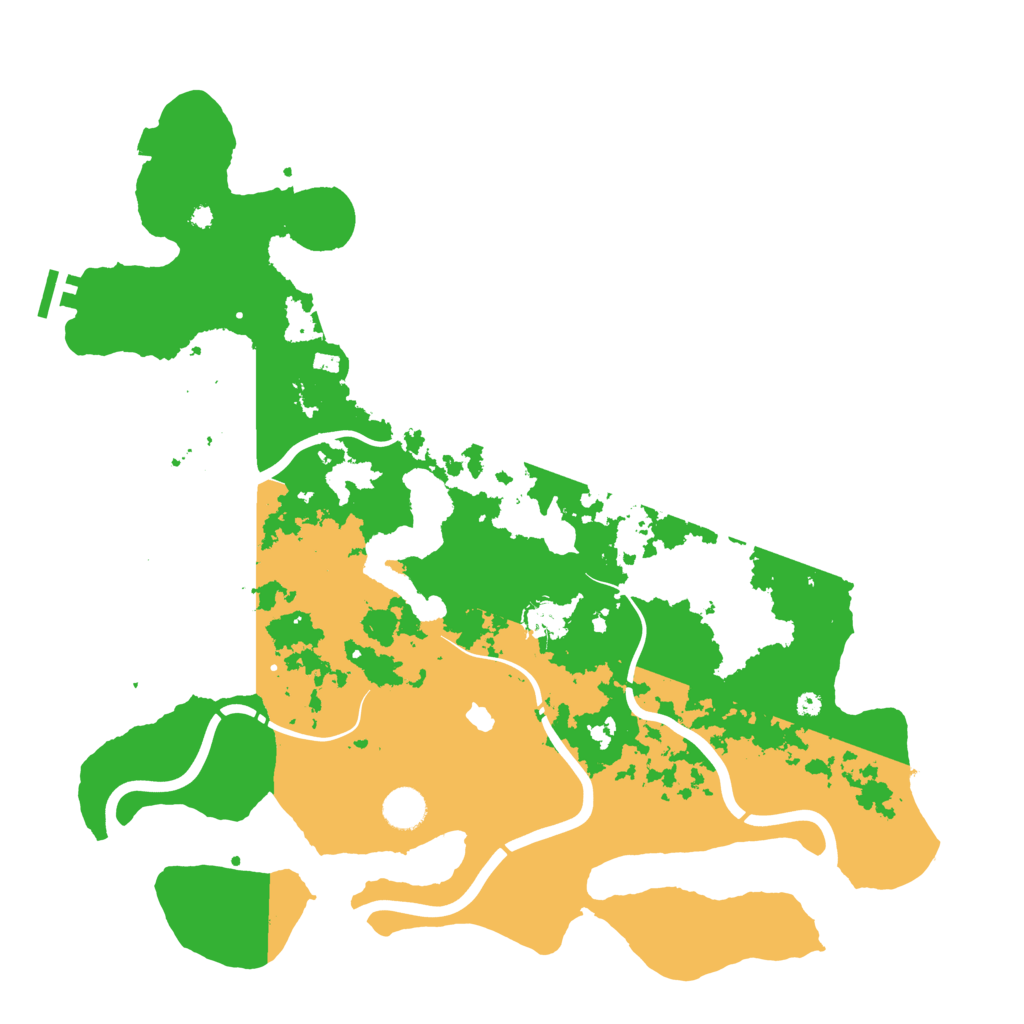 Biome Rust Map: Procedural Map, Size: 4250, Seed: 14021