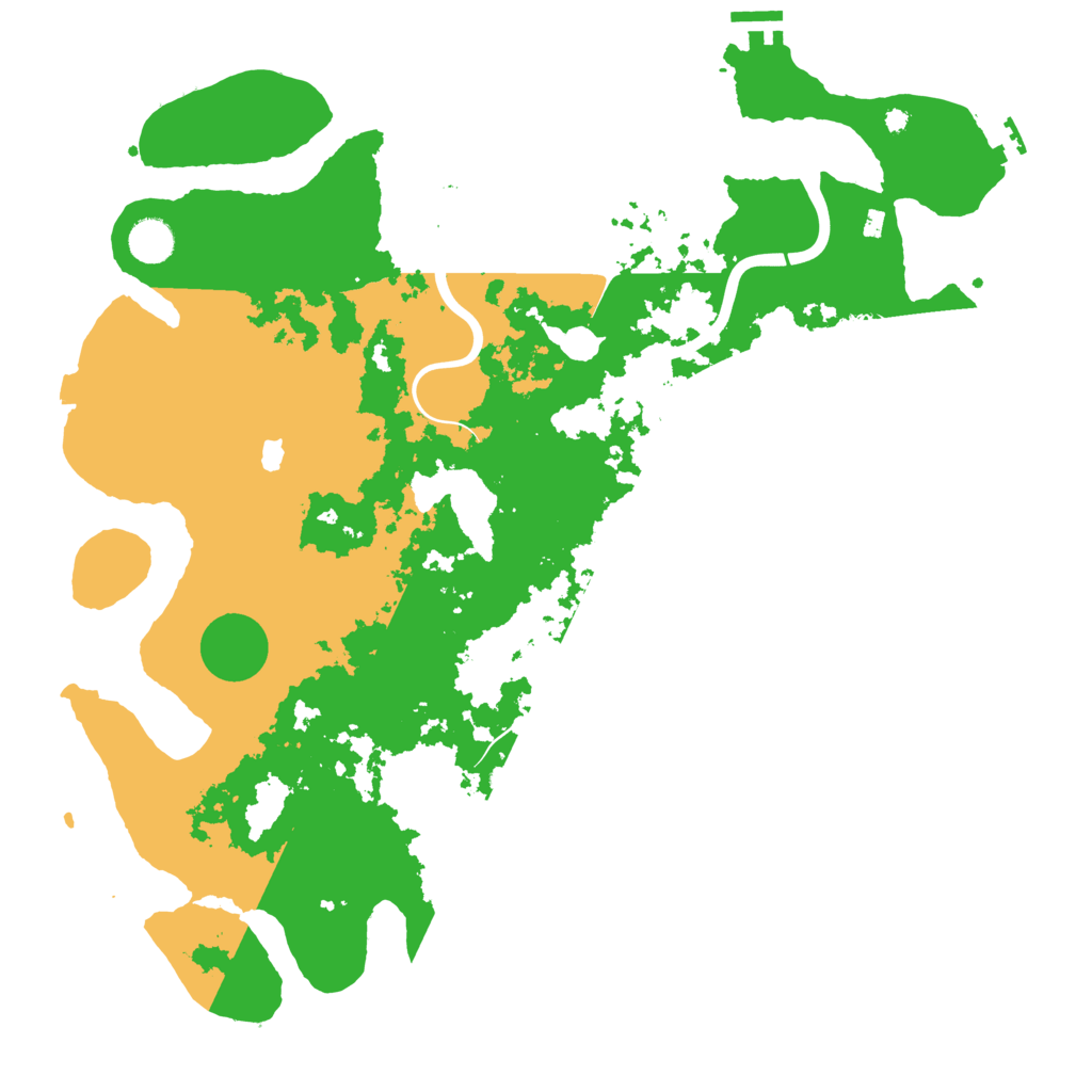 Biome Rust Map: Procedural Map, Size: 4250, Seed: 767696037