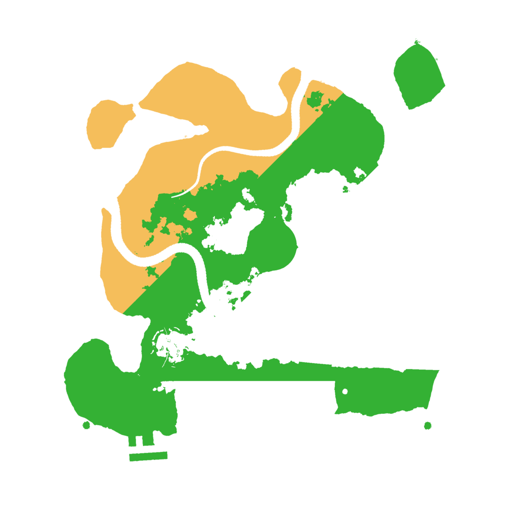 Biome Rust Map: Procedural Map, Size: 2700, Seed: 1768478498