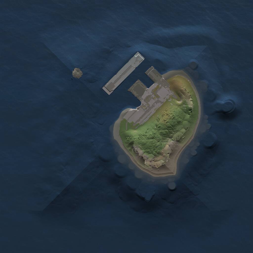 Rust Map: Procedural Map, Size: 1000, Seed: 867840661, 2 Monuments