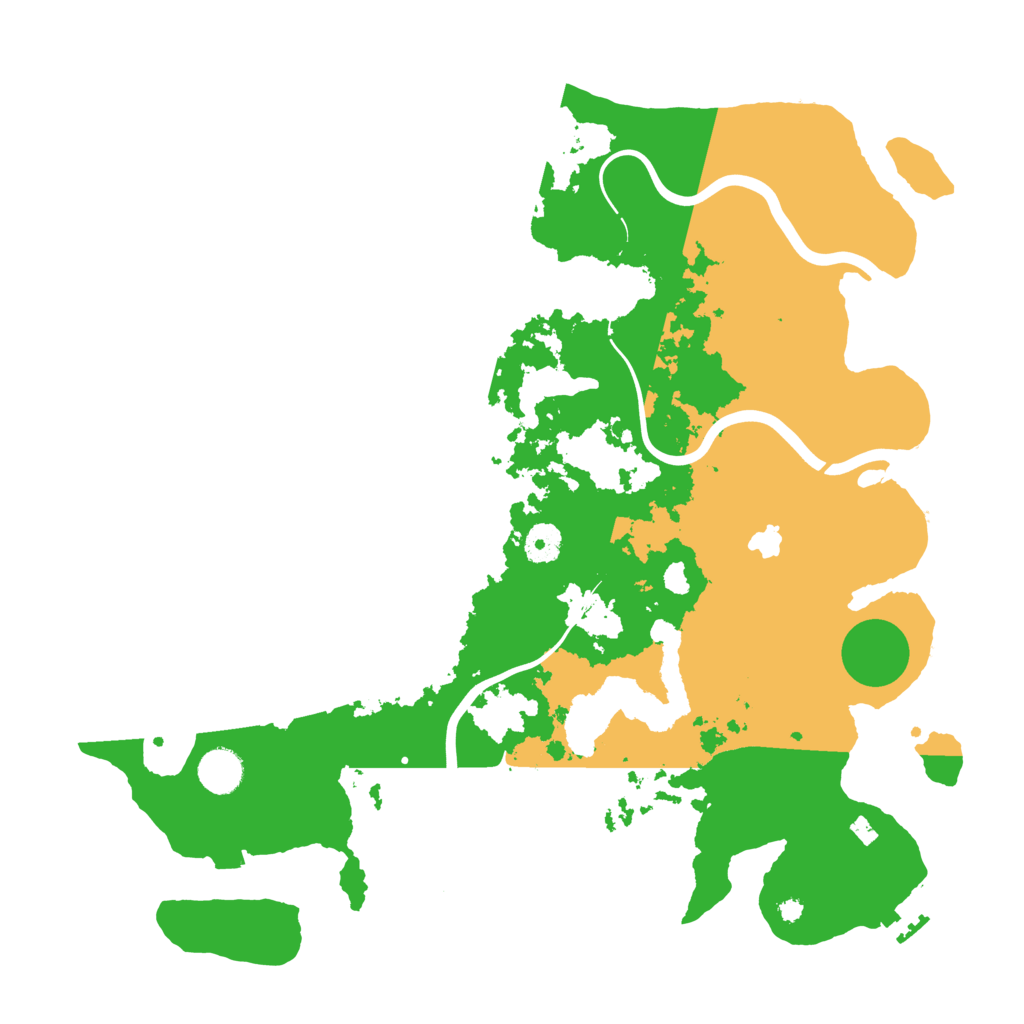 Biome Rust Map: Procedural Map, Size: 4000, Seed: 1279112573