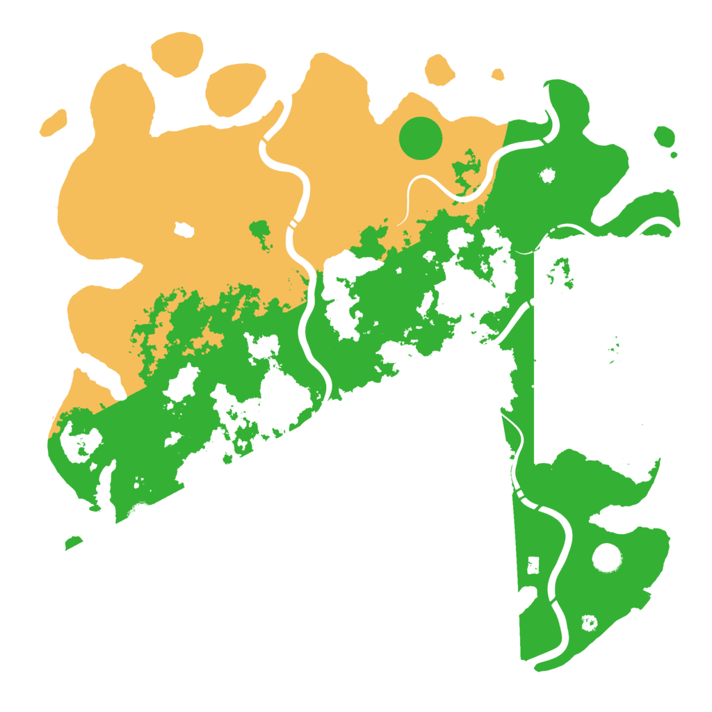 Biome Rust Map: Procedural Map, Size: 4350, Seed: 15012026