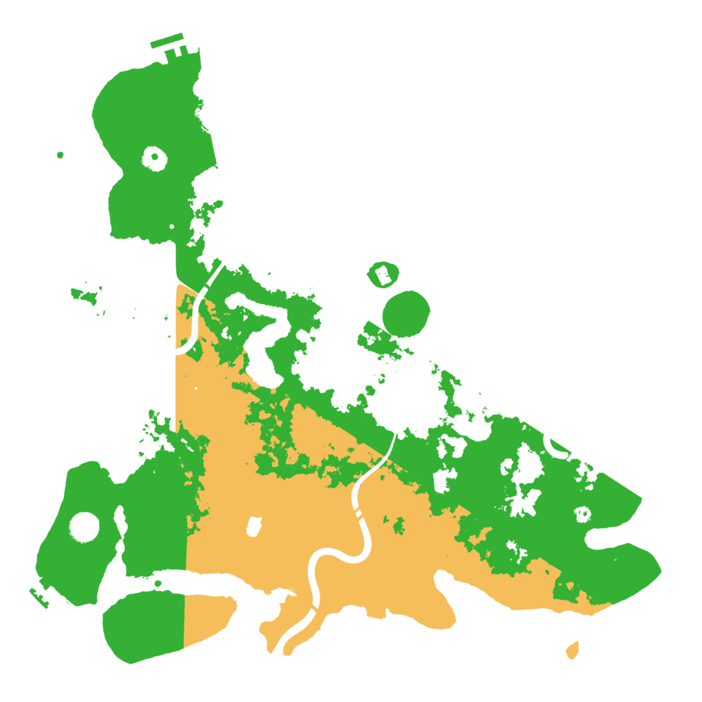 Biome Rust Map: Procedural Map, Size: 4250, Seed: 1321388390