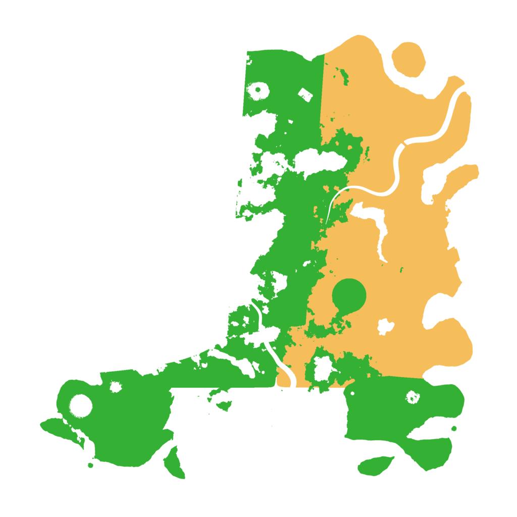 Biome Rust Map: Procedural Map, Size: 4000, Seed: 1530838509