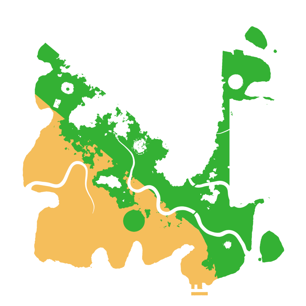 Biome Rust Map: Procedural Map, Size: 3750, Seed: 353860885