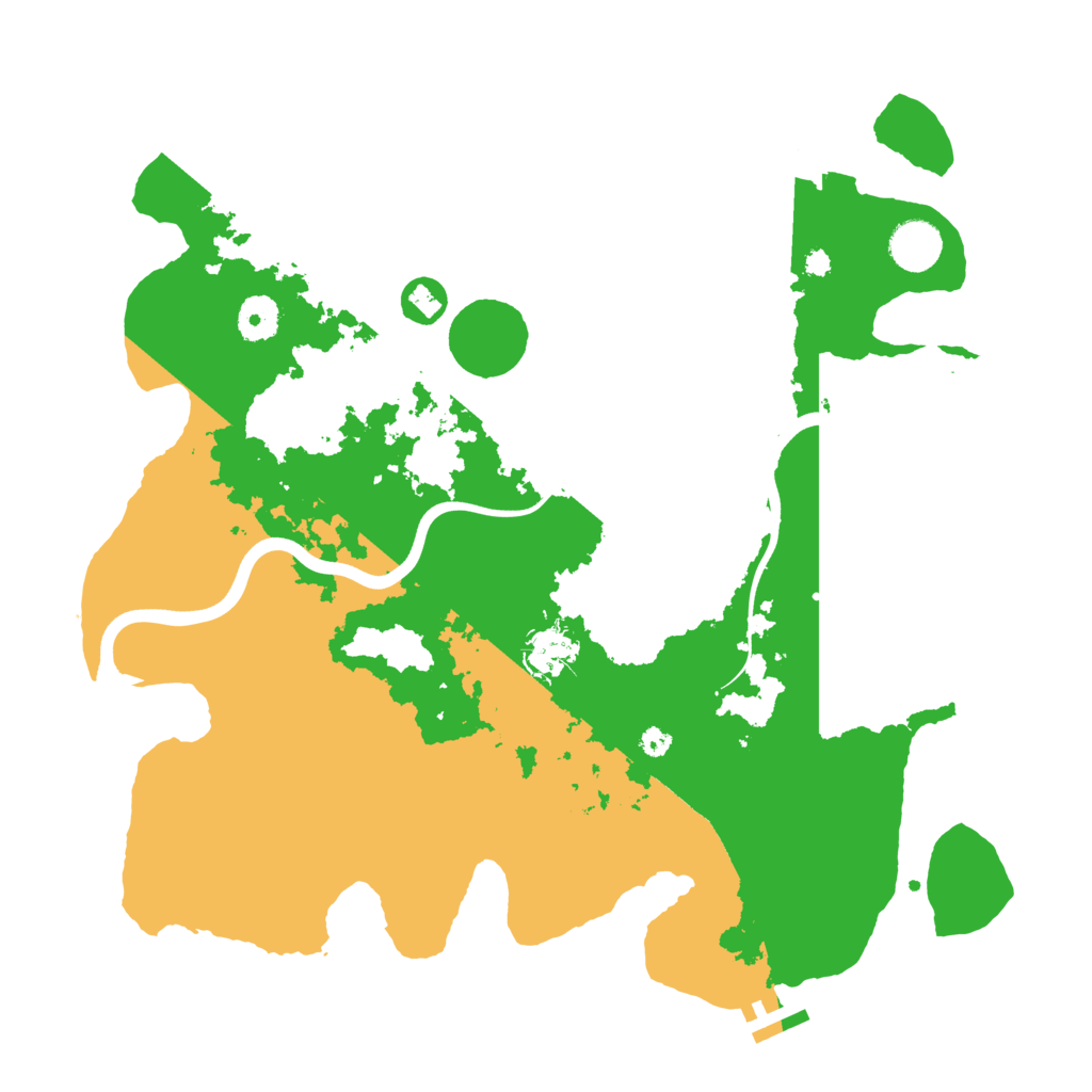 Biome Rust Map: Procedural Map, Size: 3750, Seed: 353860885