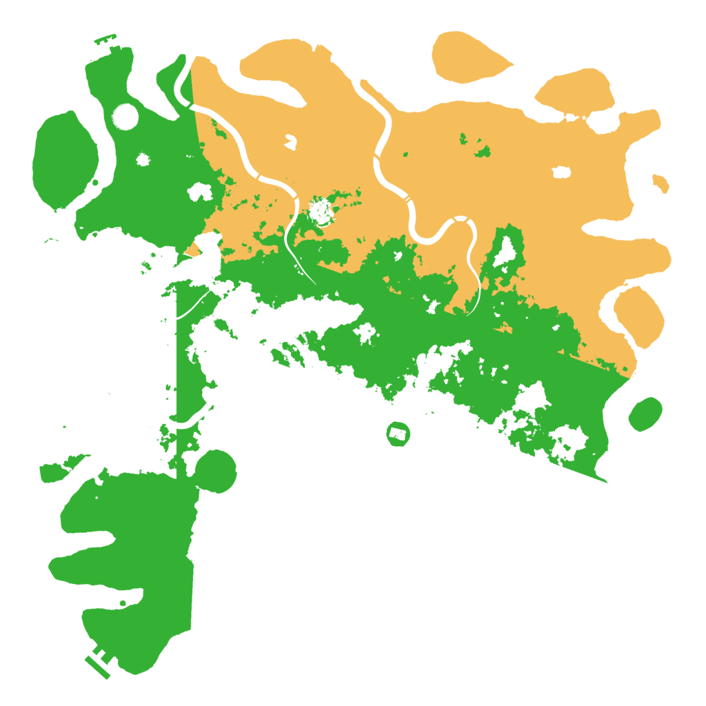 Biome Rust Map: Procedural Map, Size: 4750, Seed: 131769642