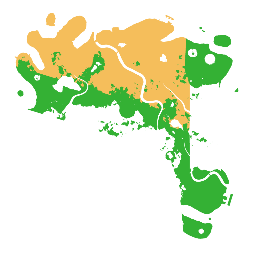Biome Rust Map: Procedural Map, Size: 4250, Seed: 2091684809