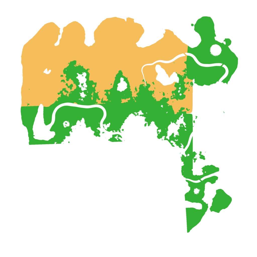 Biome Rust Map: Procedural Map, Size: 4000, Seed: 95640189