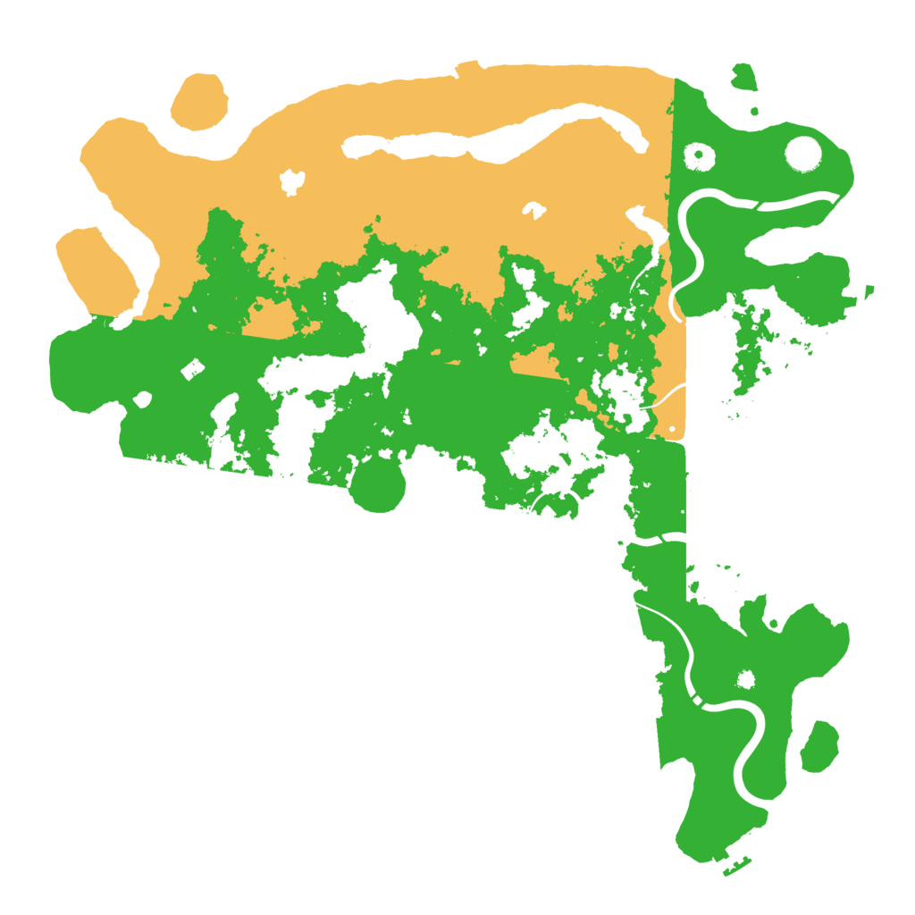 Biome Rust Map: Procedural Map, Size: 4500, Seed: 1126233125