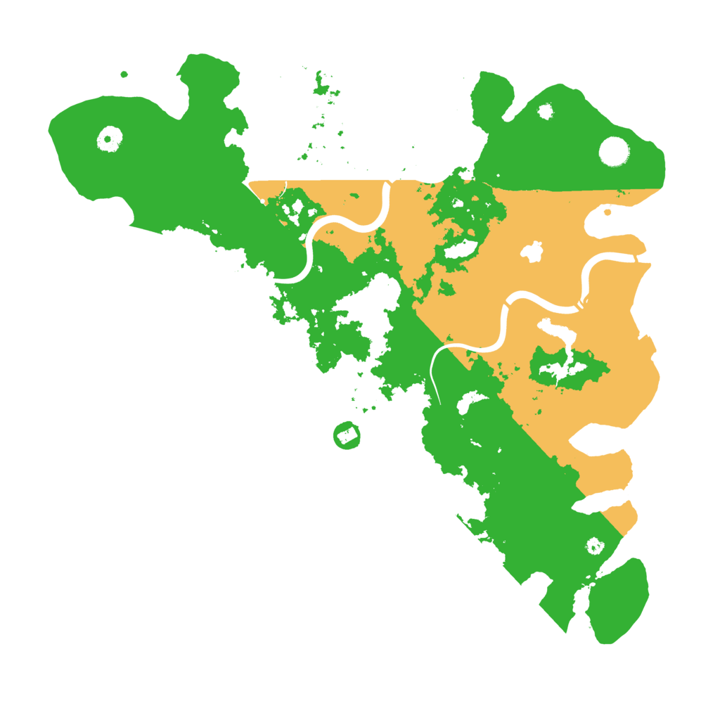 Biome Rust Map: Procedural Map, Size: 4250, Seed: 109350267