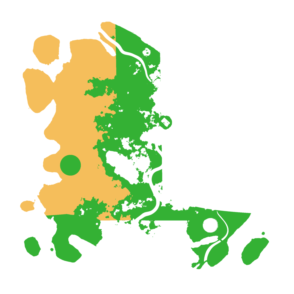 Biome Rust Map: Procedural Map, Size: 3750, Seed: 1838149812