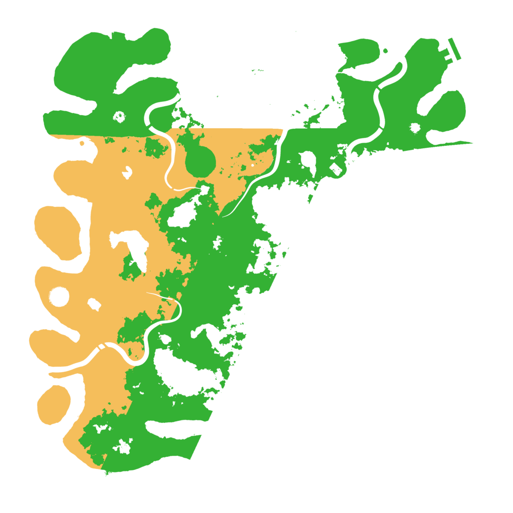Biome Rust Map: Procedural Map, Size: 4500, Seed: 397604935