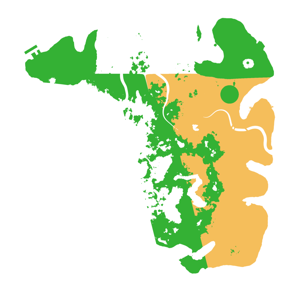 Biome Rust Map: Procedural Map, Size: 4250, Seed: 236837333
