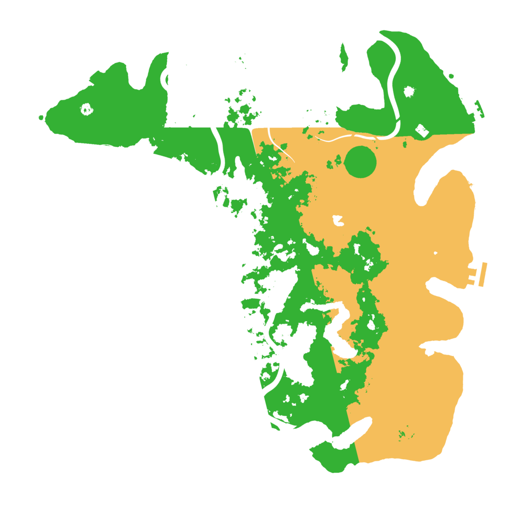 Biome Rust Map: Procedural Map, Size: 4250, Seed: 236837333
