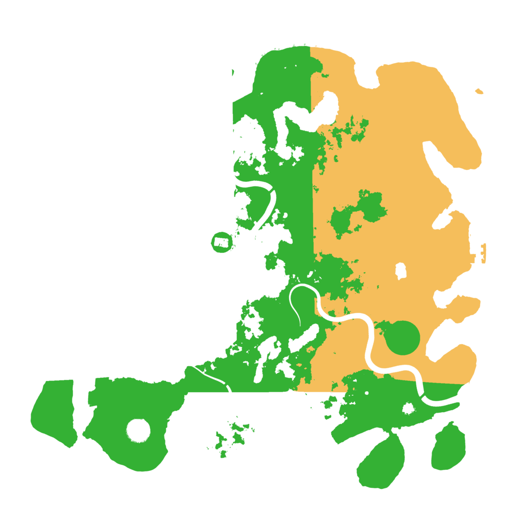 Biome Rust Map: Procedural Map, Size: 4000, Seed: 488931893