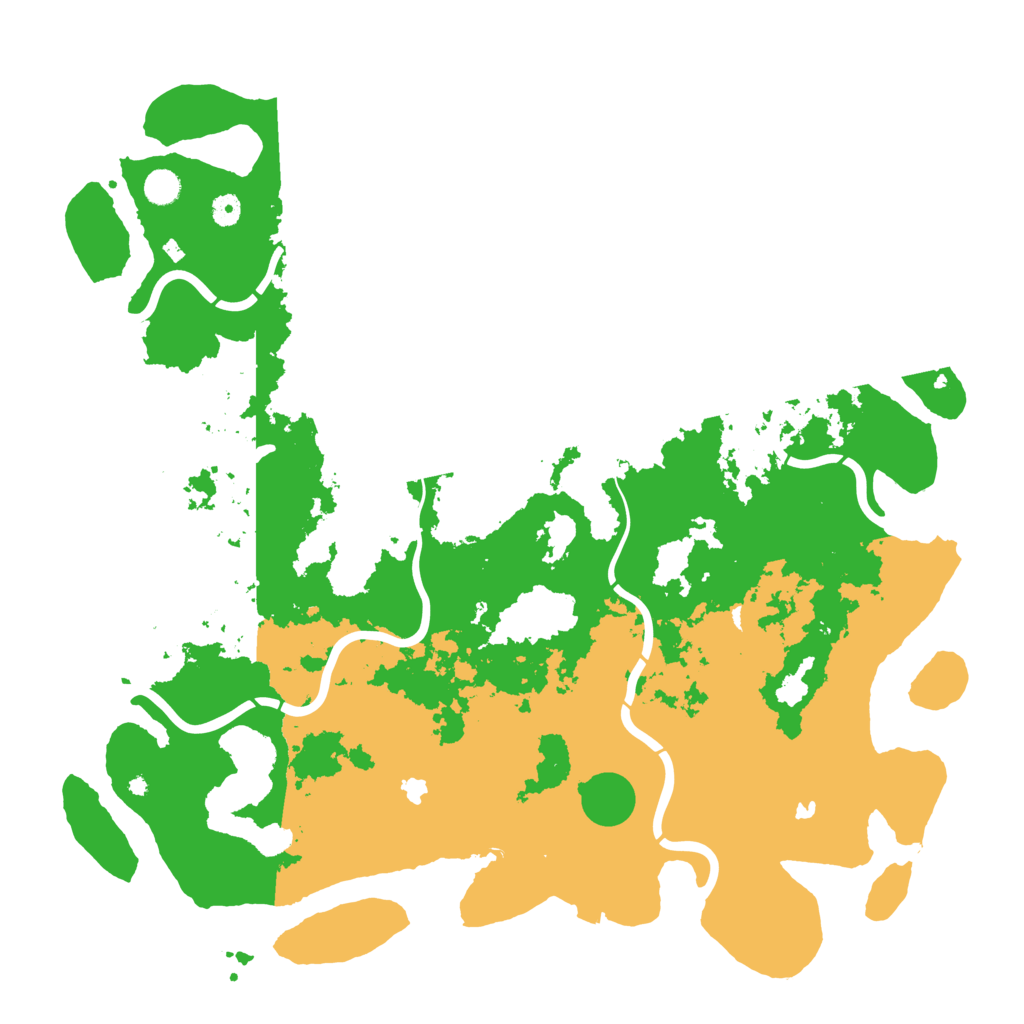 Biome Rust Map: Procedural Map, Size: 5000, Seed: 1902818521