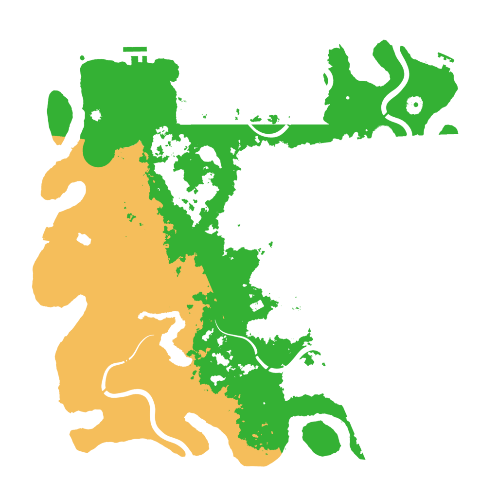 Biome Rust Map: Procedural Map, Size: 4250, Seed: 537244381